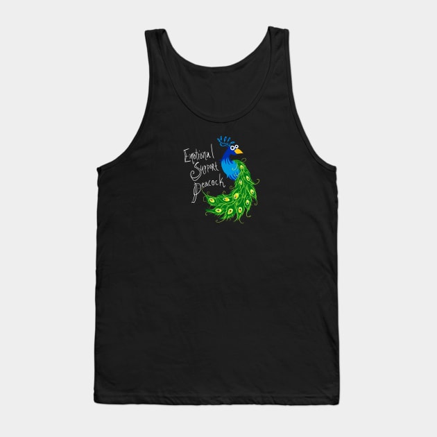 Peacock Tank Top by satriyaarya